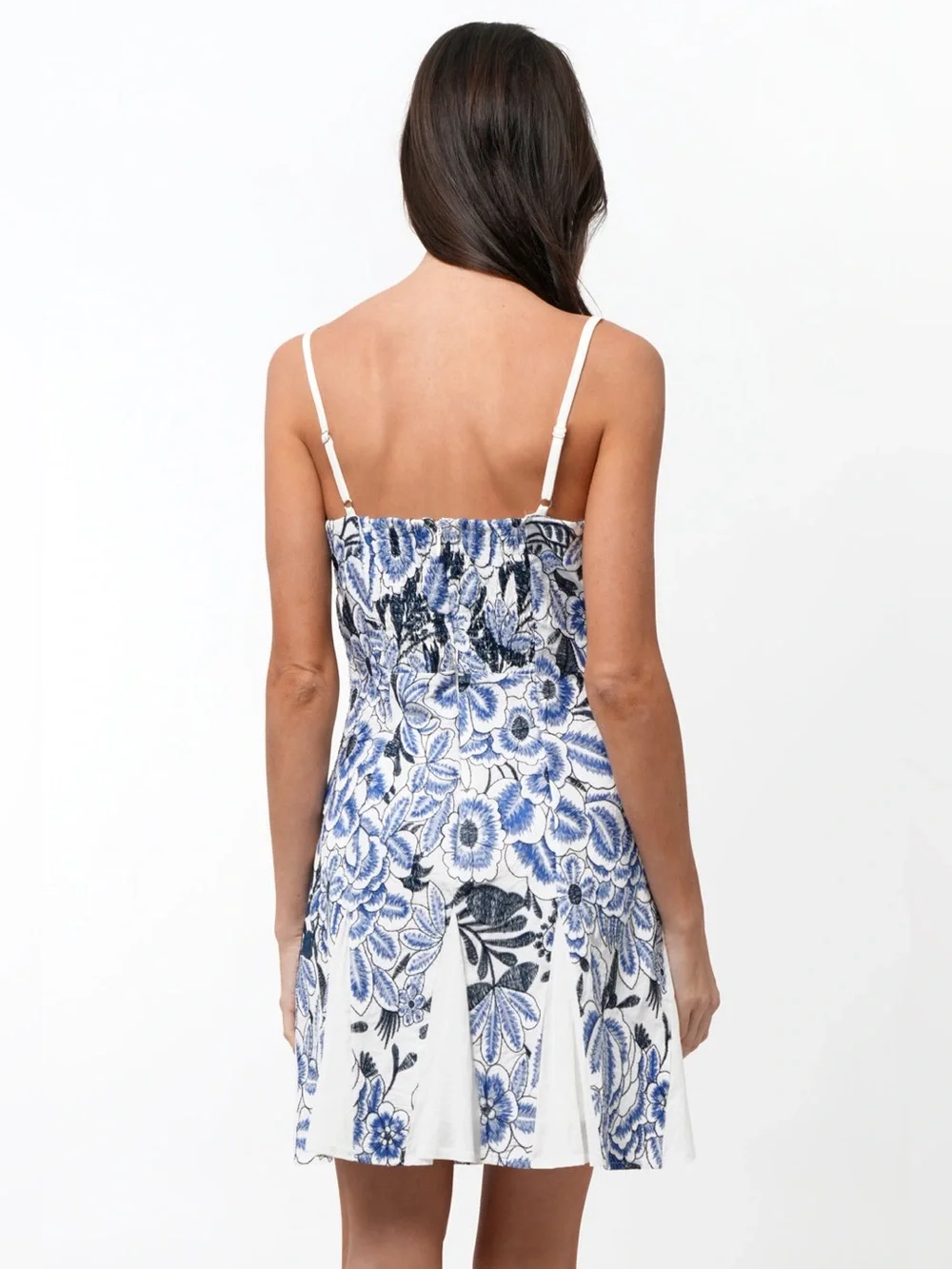NWT Adelyn Rae Bruan Fit and Flare Embroidered Mini Dress Size Medium